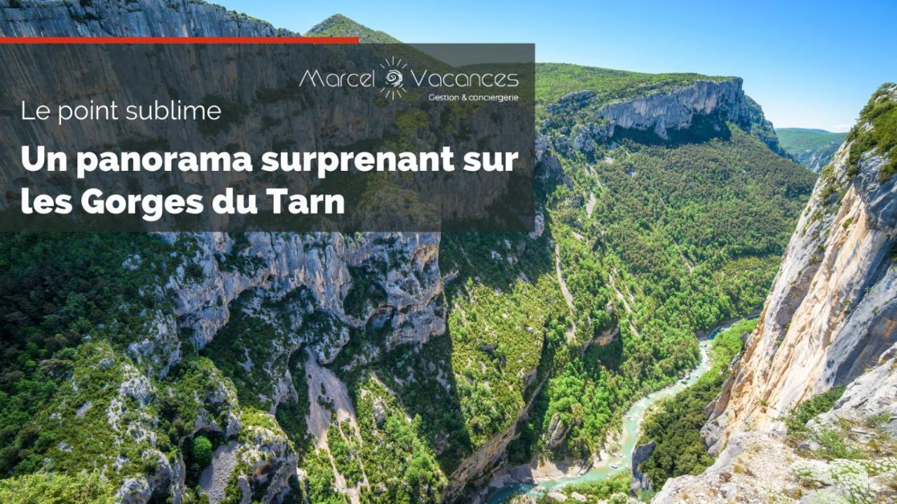 Appartement Aux Portes Des Gorges Du Tarn Ispagnac Esterno foto